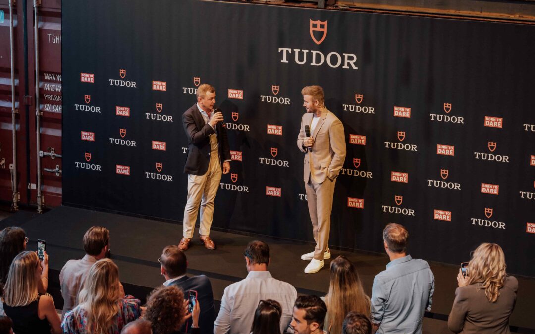 David Beckham in Zurich: Tudor’s “Born to Dare” Moment
